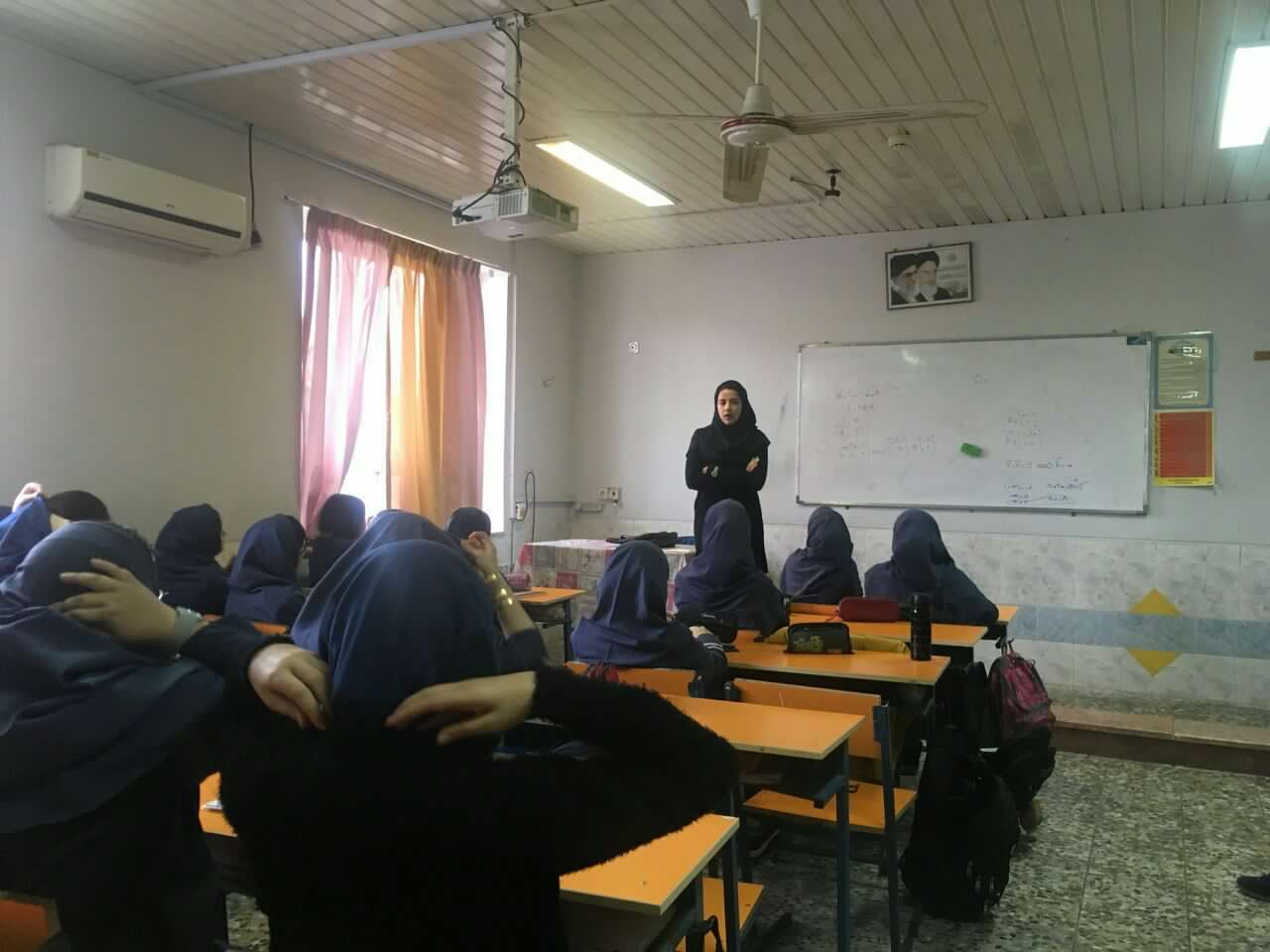 Teaching environmental concepts for  anvar-al-ulum high school students