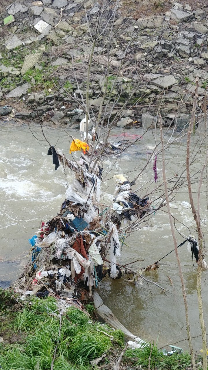 پاکسازی حاشیه رودخانه زرجوب 